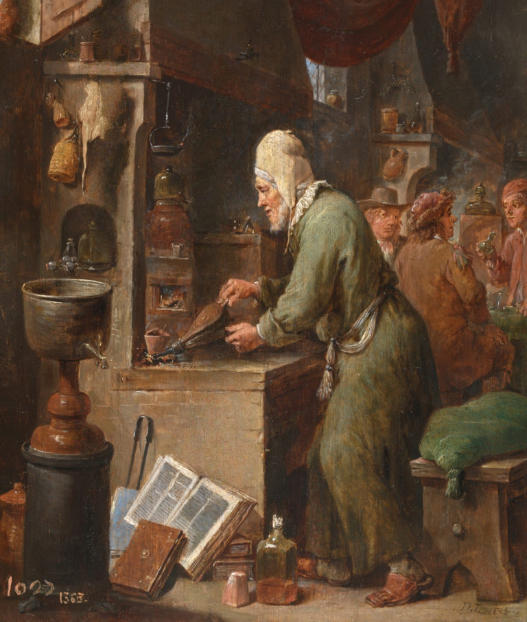 El Alquimista David Teniers Alqvimia