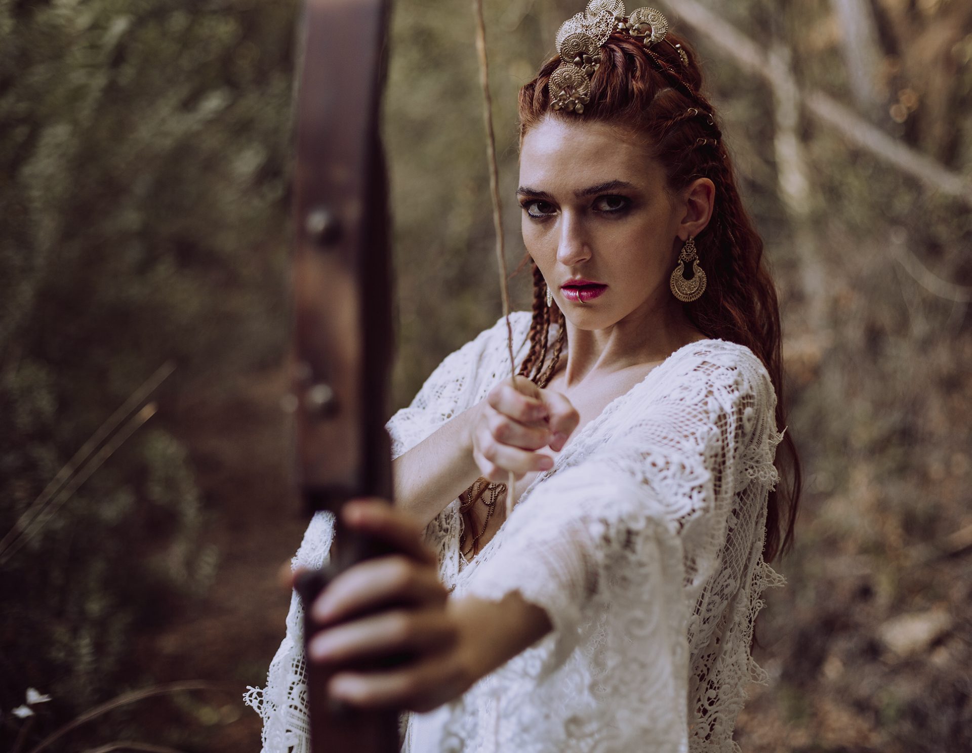 Freya, Viking Goddess bridal editorial