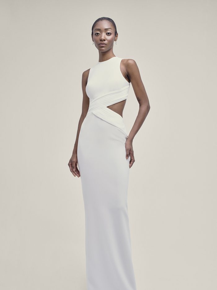 Minimal Wedding Dresses | YOLANCRIS