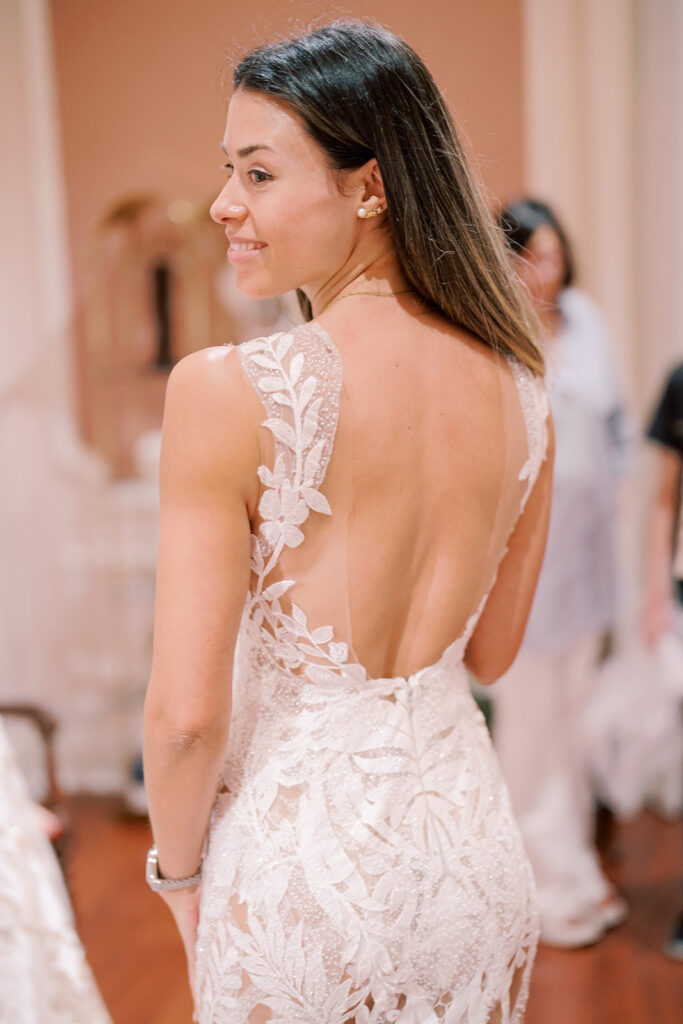 Delicious Martha con su vestido de novia de Yolancris 